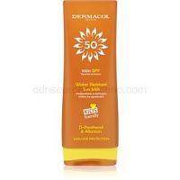Dermacol Sun Water Resistant vodeodolné mlieko na opaľovanie pre deti SPF 50 200 ml