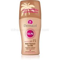 Dermacol Sun Water Resistant vodeodolné mlieko na opaľovanie SPF 15 200 ml