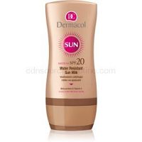 Dermacol Sun Water Resistant vodeodolné mlieko na opaľovanie SPF 20 200 ml