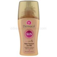 Dermacol Sun Water Resistant vodeodolné mlieko na opaľovanie SPF 6  200 ml