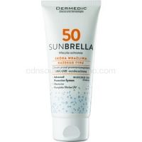 Dermedic Sunbrella minerálne mlieko na opaľovanie SPF 50 100 g