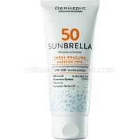 Dermedic Sunbrella minerálne mlieko na opaľovanie SPF 50  100 g