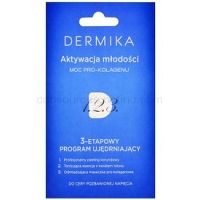 Dermika 1. 2. 3. trojfázová spevňujúca starostlivosť pre zrelú pleť 3 x 2 ml