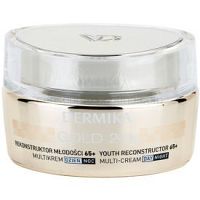 Dermika Gold 24k Total Benefit luxusný omladzujúci krém 65+ 50 ml