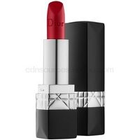 Dior Rouge Dior luxusný vyživujúci rúž odtieň 999 Matte 3,5 g