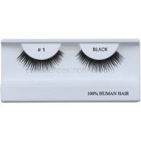 Diva & Nice Cosmetics Accessories nalepovacie mihalnice z prírodných vlasov No. 1