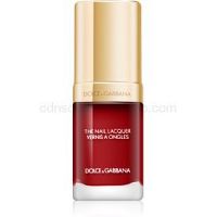 Dolce & Gabbana The Nail Lacquer lak na nechty s vysokým leskom odtieň 635 Red 10 ml