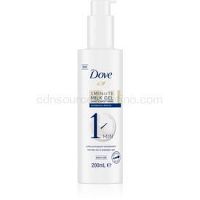 Dove 1 Minute Milk Gel regeneračný kondicionér pre slabé a poškodené vlasy 200 ml