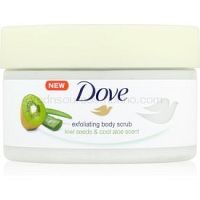 Dove Exfoliating Body Scrub Kiwi Seeds & Cool Aloe zjemňujúci telový peeling 225 ml