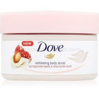 Dove Exfoliating Body Scrub Pomegranate Seeds & Shea Butter ošetrujúci telový peeling  225 ml