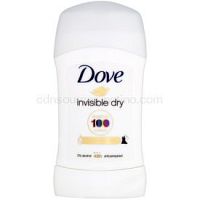 Dove Invisible Dry tuhý antiperspirant proti bielym škvrnám 48h  40 ml