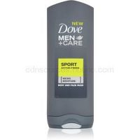 Dove Men+Care Active + Fresh sprchový gél na telo a tvár  400 ml