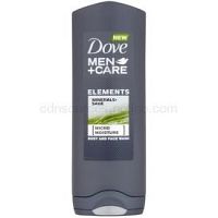 Dove Men+Care Elements sprchový gél na tvár a telo 2 v 1 250 ml