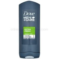 Dove Men+Care Extra Fresh sprchový gél na telo a tvár 400 ml