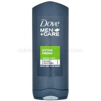 Dove Men+Care Extra Fresh sprchový gél na telo a tvár 400 ml