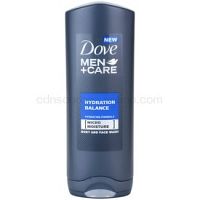 Dove Men+Care Hydration Balance sprchový gél na telo a vlasy pre mužov 250 ml