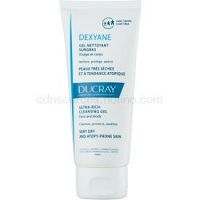 Ducray Dexyane umývací gél na telo a tvár pre suchú až atopickú pokožku 100 ml