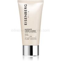 Eisenberg Pure White Massage Crème Lumière pleťový masážny krém pre rozjasnenie a hydratáciu 75 ml