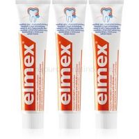 Elmex Caries Protection zubná pasta chrániaca pred zubným kazom s fluoridom 3 x 75 ml