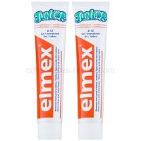 Elmex Junior 6-12 Years zubná pasta pre deti 2 x 75 ml