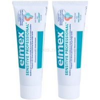 Elmex Sensitive Professional zubná pasta pre citlivé zuby  2 x 75 ml