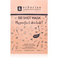 Erborian BB Shot Mask plátenná maska s rozjasňujúcim účinkom  14 g