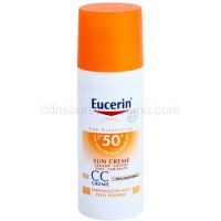 Eucerin Sun CC krém SPF 50+ odtieň Light 50 ml