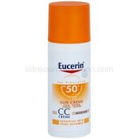Eucerin Sun CC krém SPF 50+ odtieň Medium 50 ml