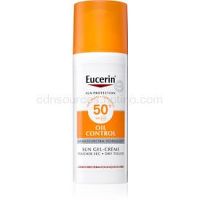 Eucerin Sun Oil Control ochranný krémový gél na tvár SPF 50+  50 ml