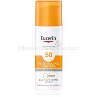 Eucerin Sun Photoaging Control CC krém na opaľovanie SPF 50+ odtieň Medium  50 ml