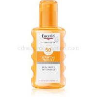 Eucerin Sun Sensitive Protect ochranný sprej na opaľovanie SPF 50 200 ml