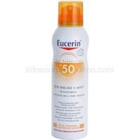 Eucerin Sun transparentná hmla na opaľovanie SPF 50  200 ml