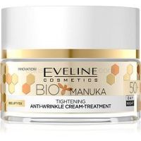 Eveline Cosmetics Bio Manuka spevňujúci a vyhladzujúci krém 50+ 50 ml
