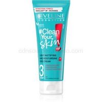 Eveline Cosmetics #Clean Your Skin hydratačný zmatňujúci krém 75 ml