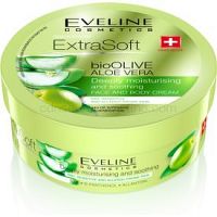 Eveline Cosmetics Extra Soft hydratačný a ukľudňujúci krém pre citlivú pokožku Bio Olive & Aloe Vera 175 ml