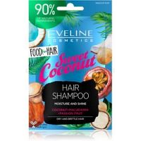 Eveline Cosmetics Food for Hair Sweet Coconut hydratačný šampón pre suché vlasy 20 ml