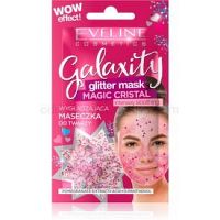 Eveline Cosmetics Galaxity Glitter Mask gélová maska s trblietkami  10 ml