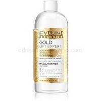 Eveline Cosmetics Gold Lift Expert čistiaca micelárna voda pre zrelú pleť  500 ml
