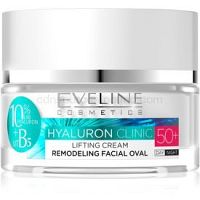 Eveline Cosmetics Hyaluron Clinic denný a nočný liftingový krém 50+  50 ml
