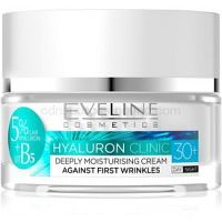 Eveline Cosmetics Hyaluron Clinic hydratačný denný a nočný krém 30+  50 ml