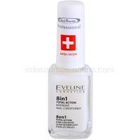 Eveline Cosmetics Nail Therapy kondicionér na nechty 8 v 1 inovovaná verzia neobsahuje formaldehyd 12 ml