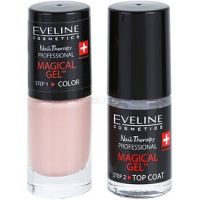 Eveline Cosmetics Nail Therapy Professional gélový lak na nechty bez použitia UV/LED lampy odtieň 02  2 x 5 ml