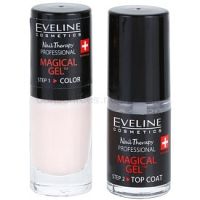 Eveline Cosmetics Nail Therapy Professional gélový lak na nechty bez použitia UV/LED lampy odtieň 08  2 x 5 ml
