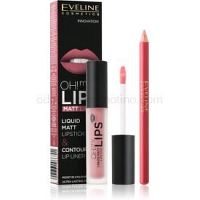 Eveline Cosmetics OH! my LIPS kozmetická sada I. (pre matný vzhľad) pre ženy