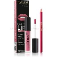 Eveline Cosmetics OH! my LIPS matná sada na pery pre ženy 06 Cashmere Rose 4,5 ml