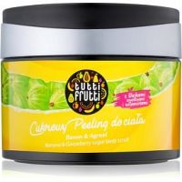 Farmona Tutti Frutti Banana & Gooseberry cukrový telový peeling 300 g