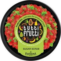 Farmona Tutti Frutti Wild Strawberry telový peeling s cukrom 160 g
