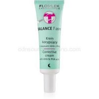 FlosLek Laboratorium Balance T-Zone nočný korekčný krém pre zmiešanú pleť 50 ml