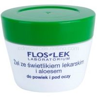 FlosLek Laboratorium Eye Care gél na očné okolie s očiankou a aloe vera  10 g