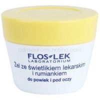 FlosLek Laboratorium Eye Care gél na očné okolie s očiankou a harmančekom 10 g